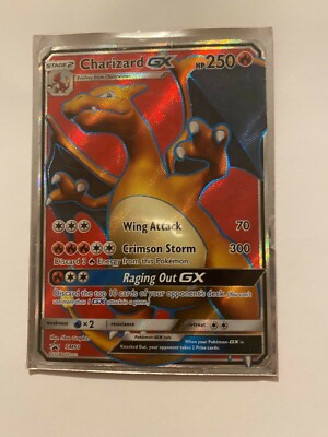 Charizard GX SM60 Pokemon TCG Black Star Promo Full Art Ultra Rare