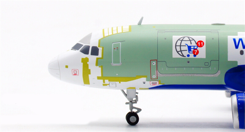 JC Wings For Airbus World's 1st A320 P2F D-AAES ST