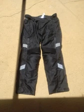 Men's BMW Motorrad Trailguard Cycle Pants Size 44x41 Knee & Hip Armor Pockets
