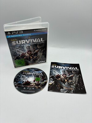 PS3 Sony PlayStation 3   Cabela's Survival: Shadows of Katmai - CIB / PAL