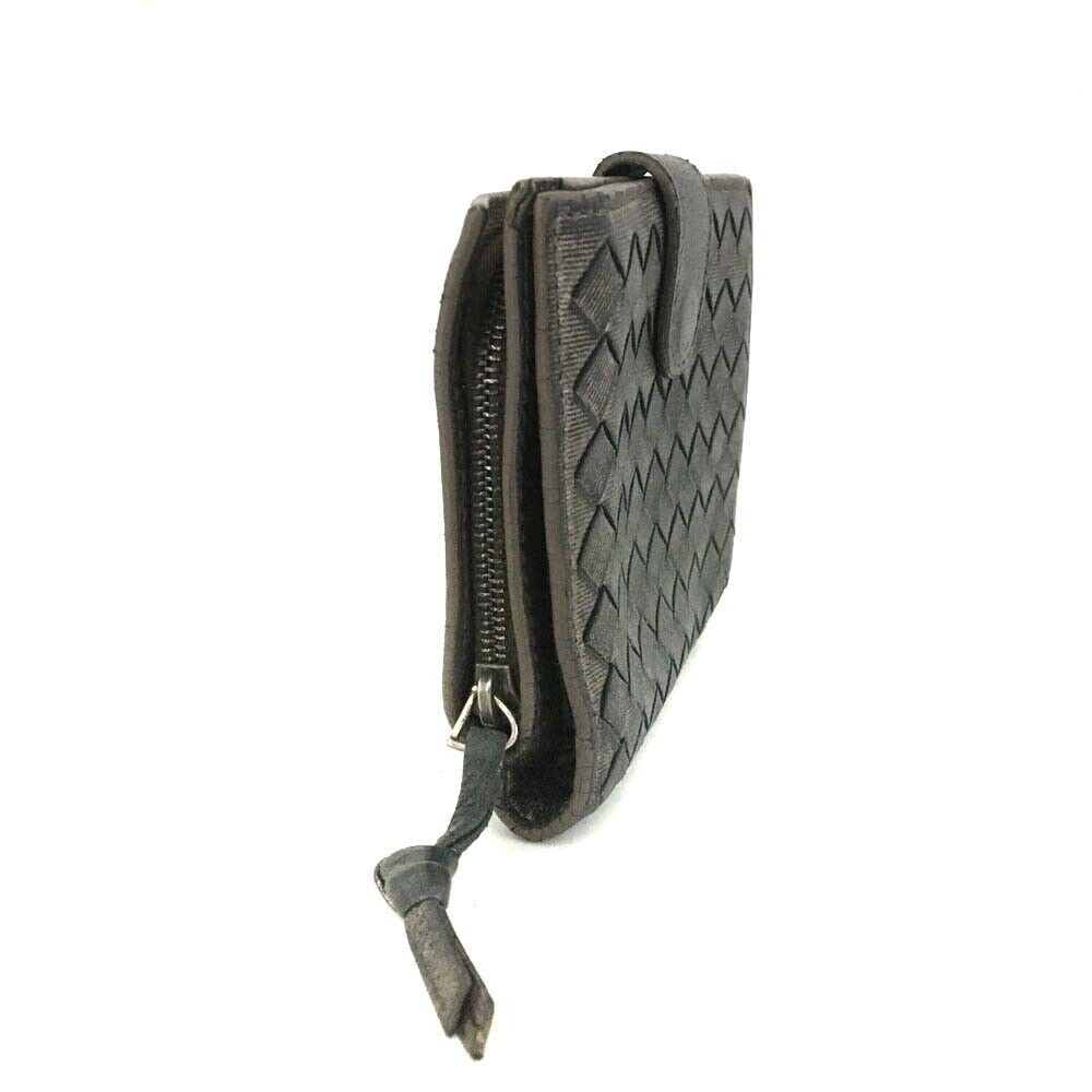 BOTTEGA VENETA SILVER 925 レザー 97,000円 Bottega Veneta Silver Leather Wallet | eBay