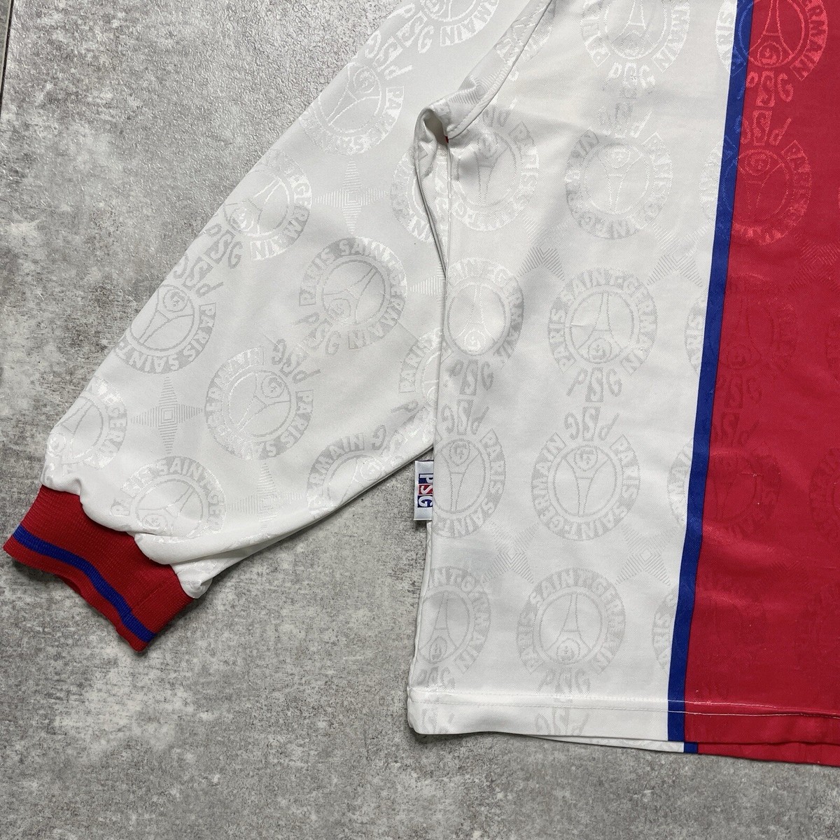1996/97 NIKE PSG Paris Saint-GermainPlayer Issue away L/S shirt 