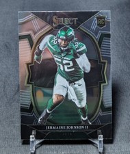 Jermaine Johnson II Concourse Rookie Card RC 2022 Panini Select 90 New York Jets