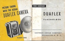Instruction Manual - Kodak - Duaflex Camera Flasholder c1947-50 Booklet CI448 S