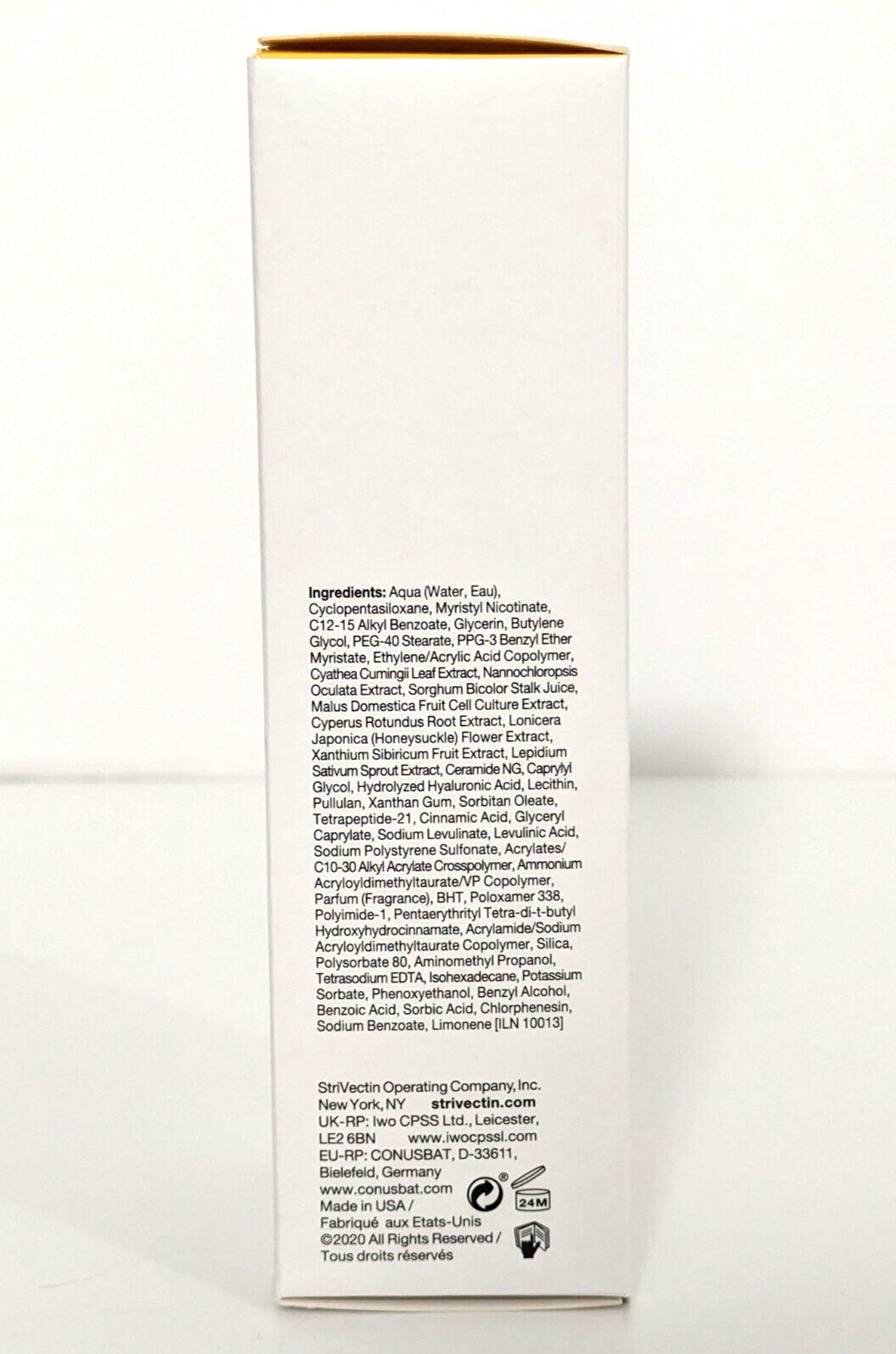 New StriVectin TL Tightening Face Serum 30 ml / 1 oz