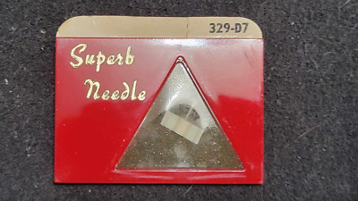 NOS Pfanstiehl 329-D7 Diamond Phono Needle Stylus ELAC KST-103 DM-103 Vintage