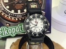 luminox series 3000 White Dial Military Watch Tritium Lume Tested/working