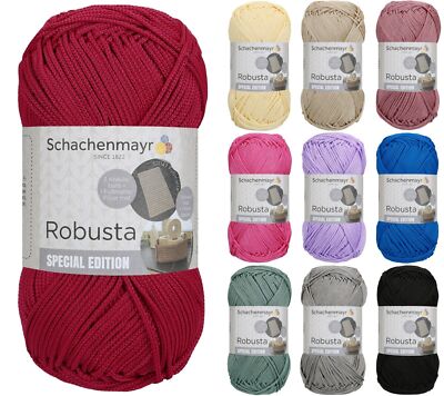 Schachenmayr ''Robusta''  1x 200g Fussmatte, Körbe häkeln