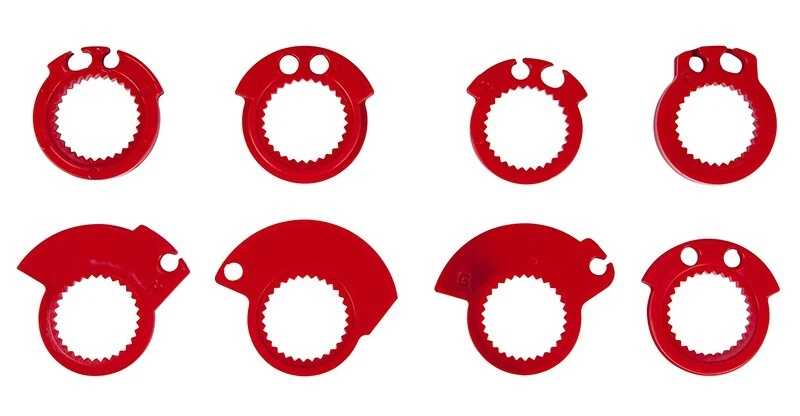 Manopole moto cross enduro lock-on smontaggio rapido racetech r20 Arancione - Изображение 4 из 4