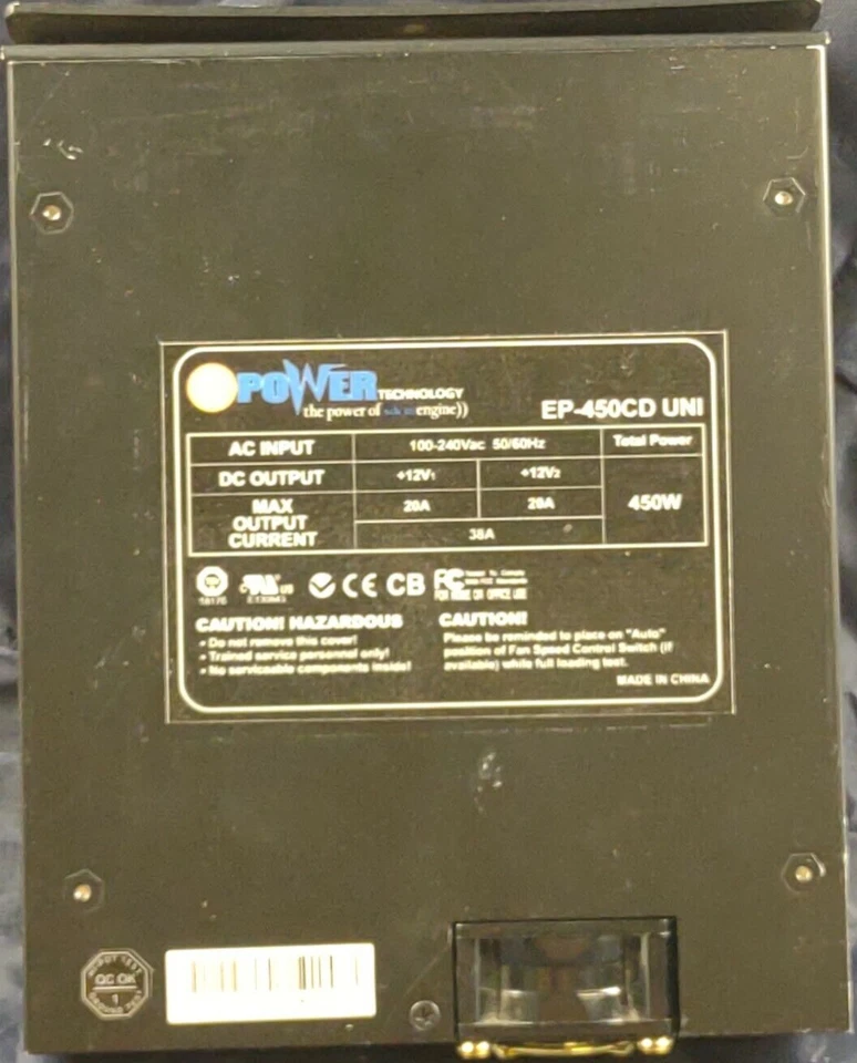 🌟 Epower EP-450P5-L1 | Semi-Fanless ATX12V Power Supply | Ultra-Quiet - Image 3 of 4