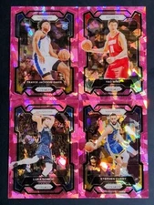 2023-24 Prizm Basketball PINK ICE PRIZMS 1-200 with Rookies You Pick - READ