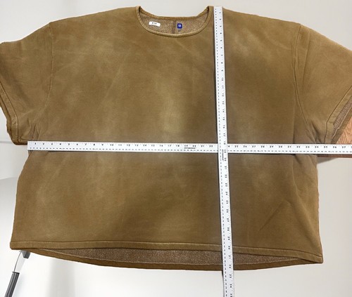 NUEVA Camiseta Yeezy Gap Fleece Yugo Bronce XXXL (3XL) CANCELADA POR YE RARA Balenciaga - Imagen 3 de 13