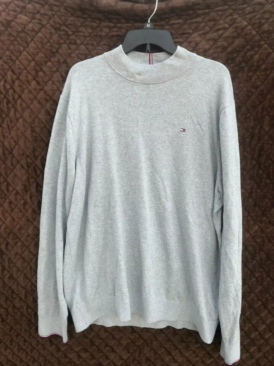 klap Skibform ikke noget TOMMY HILFIGER Men's Pima Cotton Cashmere Pullover Sweater 2XL XXL MMM |  eBay