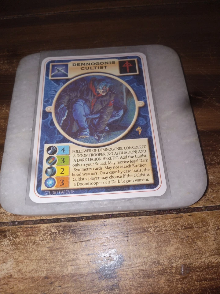 Doomtrooper Lot Of (7) Cards - CARDINAL DURAND, DOCTOR DIANA, DEMNOGONIS CULTIST - Image 4 of 4