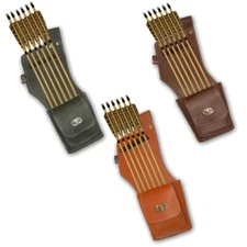 LEATHER RECURVE/LONGBOW SIDE/HIP/WAIST ARROW QUIVER BAG