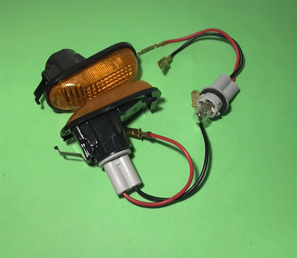 2x Luz de lámpara de marcador lateral para 94-01 Acura Integra 92-95 Honda Civic Del Sol Foto 3 de 4