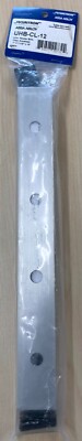 Securitron UHB-CL-12 Universal Header Bracket Clear Anodized