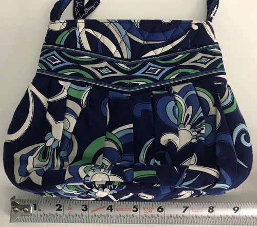 Cartera Vera Bradley Hannah en Azul Mediterráneo Pequeña Baile de graduación Bolso de Mano - Imagen 5 de 7