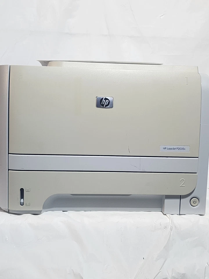 HP LaserJet P2035n Printer | Monochrome | Ethernet USB | 30ppm | No Toner - Image 2 of 4