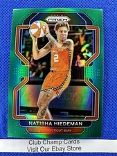 2022 #72 Natisha Hiedeman WNBA Panini Prizm Basketball Green Prizm Sun
