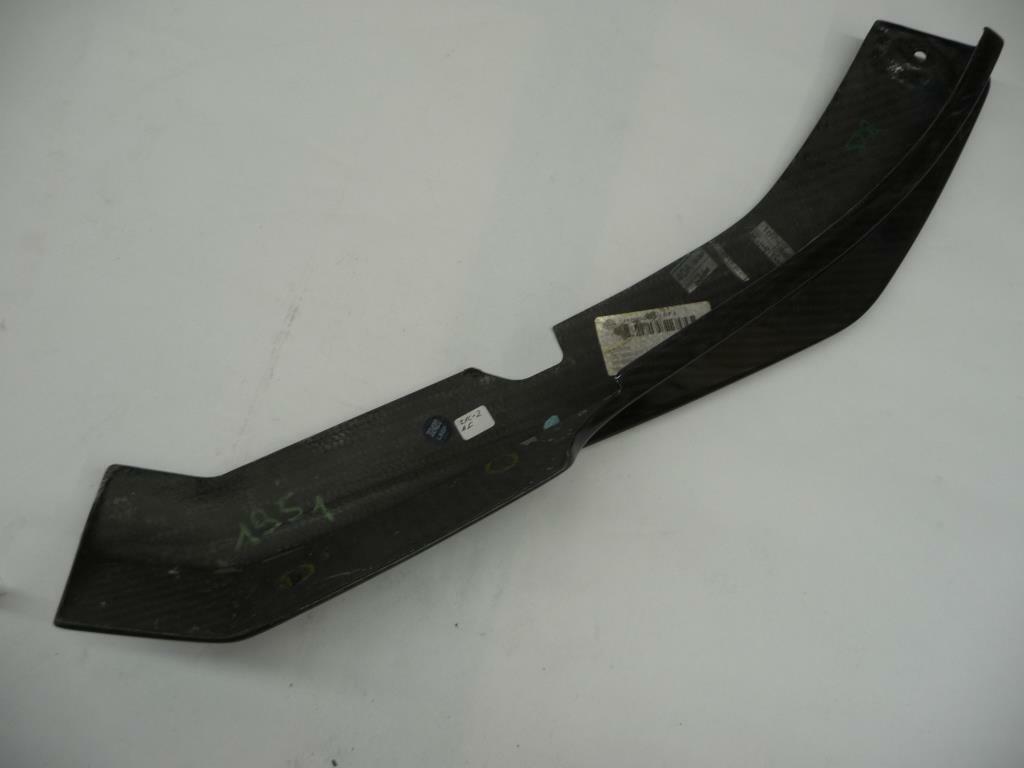 09-12 Maserati GranCabrio GranTurismo Front Bumper Right Lower Spoiler Carbon OE
