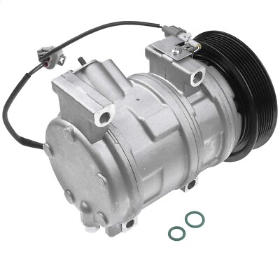 For 2.0L 2.4L Toyota RAV4 2001-2005 L4 A/C Compressor w/ 7-Groove Pulley 68332
