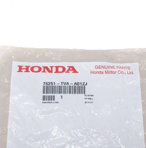 Genuine OEM Honda 76251-TVA-A01ZJ Driver LH Side Mirror Skull Cap 2018-20 Accord