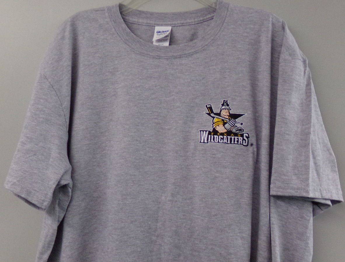 ECHL Hockey Texas Wildcatters T-Shirt Ontario Reign S-6XL, LT-4XLT New