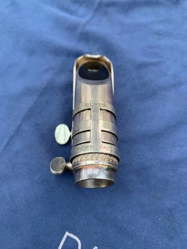 Selmer H metal soprano mouthpiece boxed