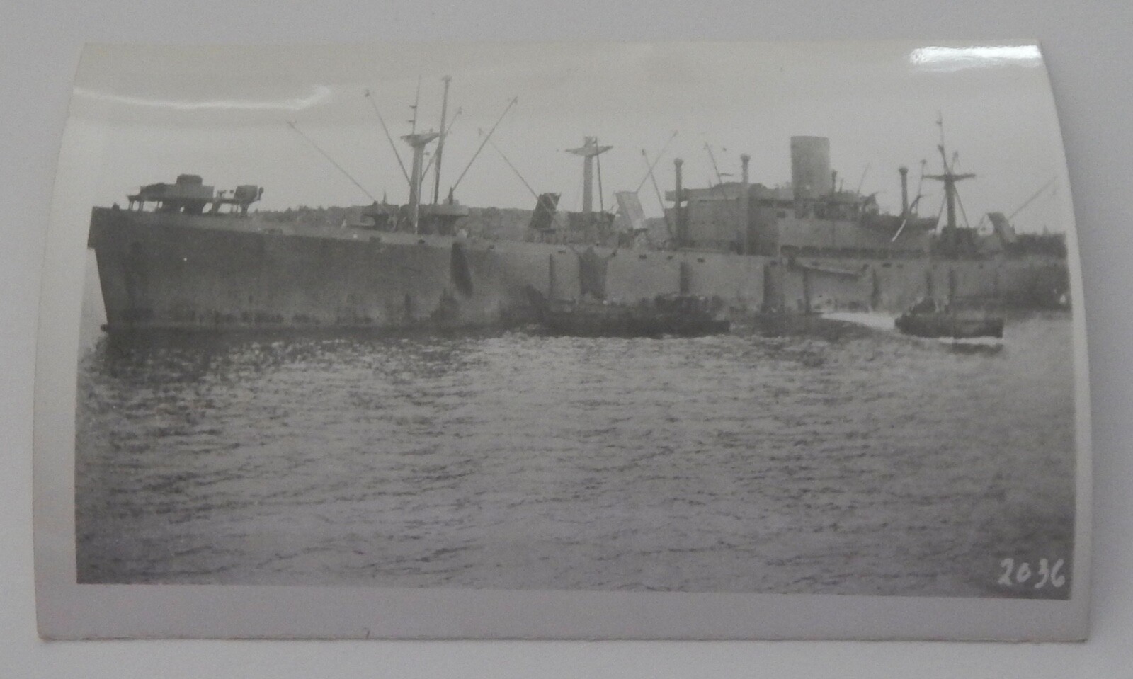 Steamship Steamer CAPE ALANA real photo postcard RPPC