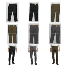 Kirkland Signature Men’s Stretch Tech Pant Brown Black Gray