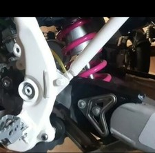 Schwingenschutz Kettenlauf Yamaha Yz 125 1990 '91 '92 Chain Guard