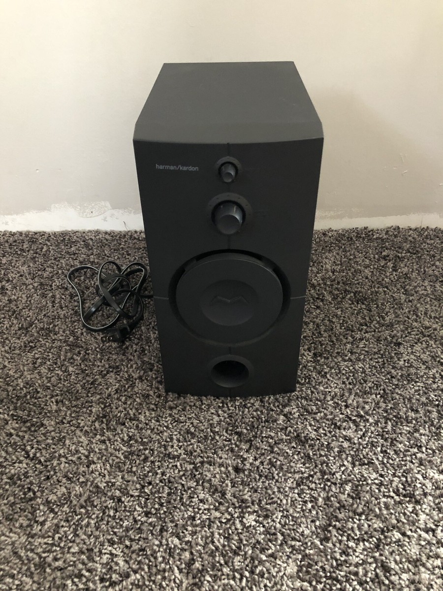 harman/kardon HK 395 スピーカー ブラック Harman Kardon HK395 3-Piece 2.1 Surround Sound System
