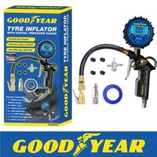 Goodyear Tyre Inflator Air Gun with Digital Pressure Gauge for Air Compressors