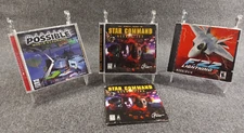 Lot Of 3 Star Command Revolution - F-22 Lightning - Mission Impossible PC CD-ROM