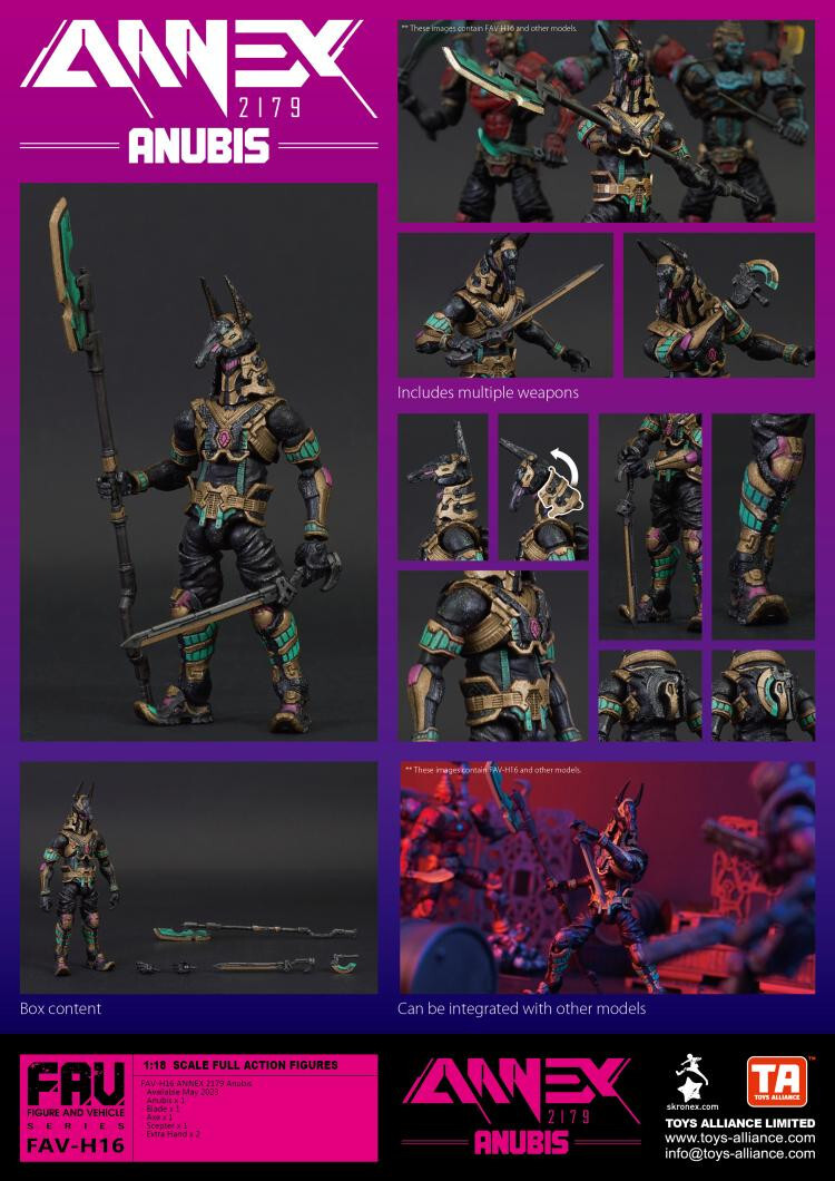Anubis Acid Rain World ANNEX 2179 Toys Alliance 1/18th Anubis Acid Rain World ANNEX 2179 Toys Alliance 1/18th