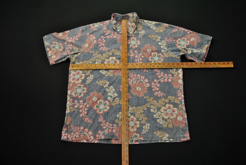 Reyn Spooner Hawaiian Aloha Shirt Floral Flower XL 8824S - Picture 3 of 5