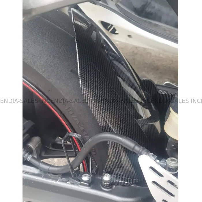 Yamaha YZF-R1 Carbon Fiber Hugger Rear Mudguard Fender 2007 2008 - Image 2 of 3
