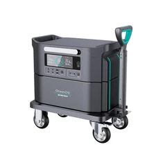 GreenOE Portable Power Station 2200W 3197Wh LFP Battery Solar Powered Generator