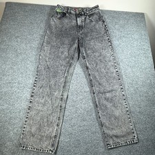 Empyre Jeans Women's 6 Black Acid Wash 100 Cotton Tori Skater Baggy Y2K 90  s