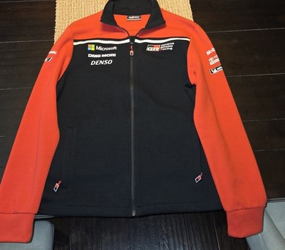 Toyota Gazoo Racing WRC Team Fleece Jacket LARGE 