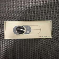 Manual 2 PORT A/B Data Transfer Switch Box - Excellent Condition