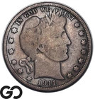 1911 Barber Half Dollar