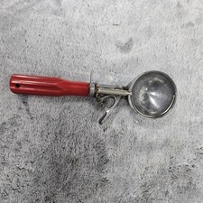Ice Cream Scoop with Red Handle Made in USA