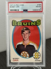 💥Bobby Orr💥O-PEE-CHEE 1971 #100 Boston Bruins PSA 4 LOOKING WAY BETTER