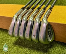 Used RH Ping Blue Dot G425 Irons 6-PW/UW Alta CB AWT Regular Graphite Golf Set