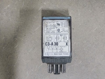 RELECO C3-A30X 10 Amp Industrial Relay