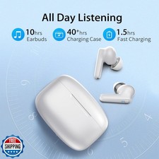 Redpepper Wireless Ear Buds Bluetooth 5.3 60H Using Time Headphones Deep Bass...