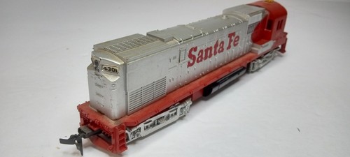 HO Mantua/Tyco Santa Fe C-430 #4301 DC usado CLE16 - Imagen 6 de 14