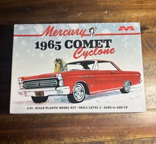 Moebius 1965 Mercury Comet Cyclone Plastic Model Car Kit 1/25 Open Box